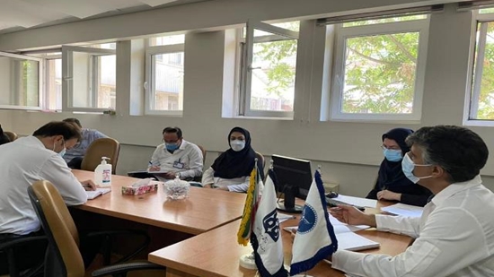 جلسه کمیته مدیریت اطلاعات سلامت و فناوری اطلاعات بیمارستان شریعتی 